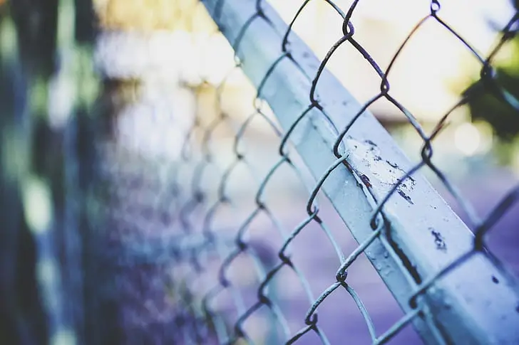 chain link fence