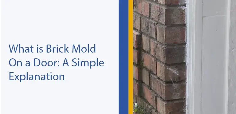 what is brick mold on a door