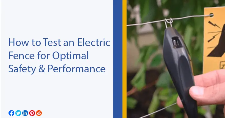 How to Test an Electric Fence