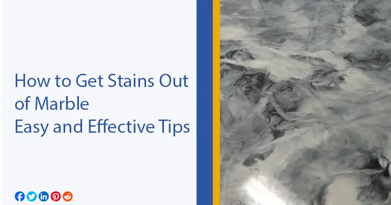 How to Get Stains Out of Marble